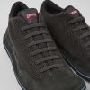 Maend CamperLab Casual Sko | Gra Tekstil Og Nubuck Sko Til Maend