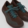 Kvinder CamperLab Sneakers | Bourgogne Tekstilsneakers Til Kvinder