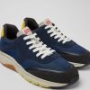 Maend CamperLab Sneakers | Flerfarvet Tekstil Og Nubuck Sneakers Til Maend