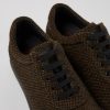 Kvinder CamperLab Casual Sko | Brune Sneakers I Uld Og Viskose