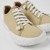 Maend CamperLab Sneakers | Beige Tekstilsneakers Til Maend