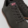 Maend CamperLab Casual Sko | Morkegra Nubuck Sko Til Maend