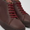 Maend CamperLab Casual Sko | Brune Laedersneakers Til Maend