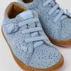 Born CamperLab Hook And Loop | Bla Nubuck Sko Til Born