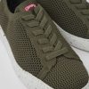 Kvinder CamperLab Sneakers | Gronne Tekstilsneakers Til Kvinder