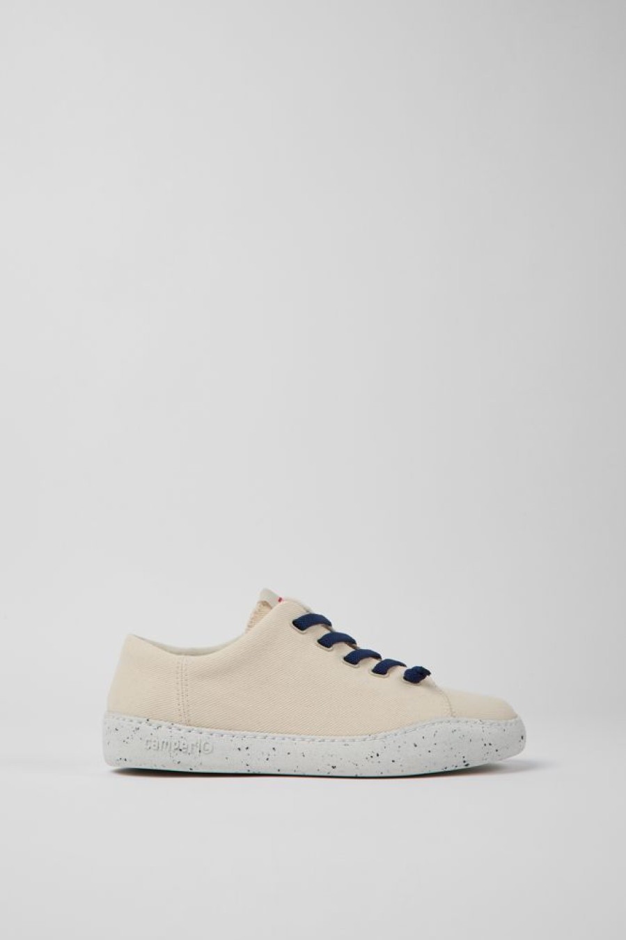 Kvinder CamperLab Sneakers | Beige Tekstilsneakers Til Kvinder