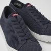 Maend CamperLab Casual Sko | Bla Tekstilsneakers Til Maend