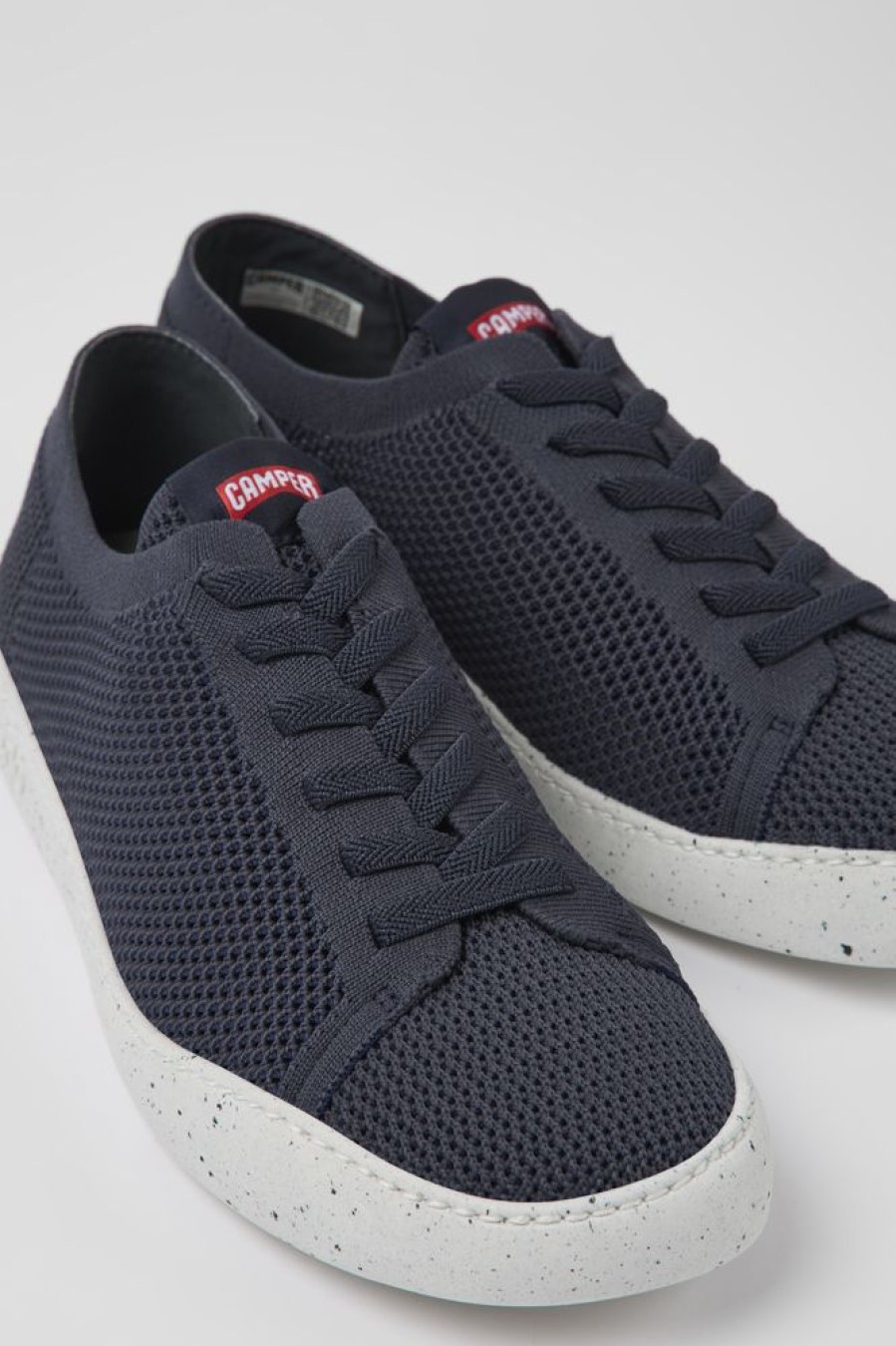 Maend CamperLab Casual Sko | Bla Tekstilsneakers Til Maend