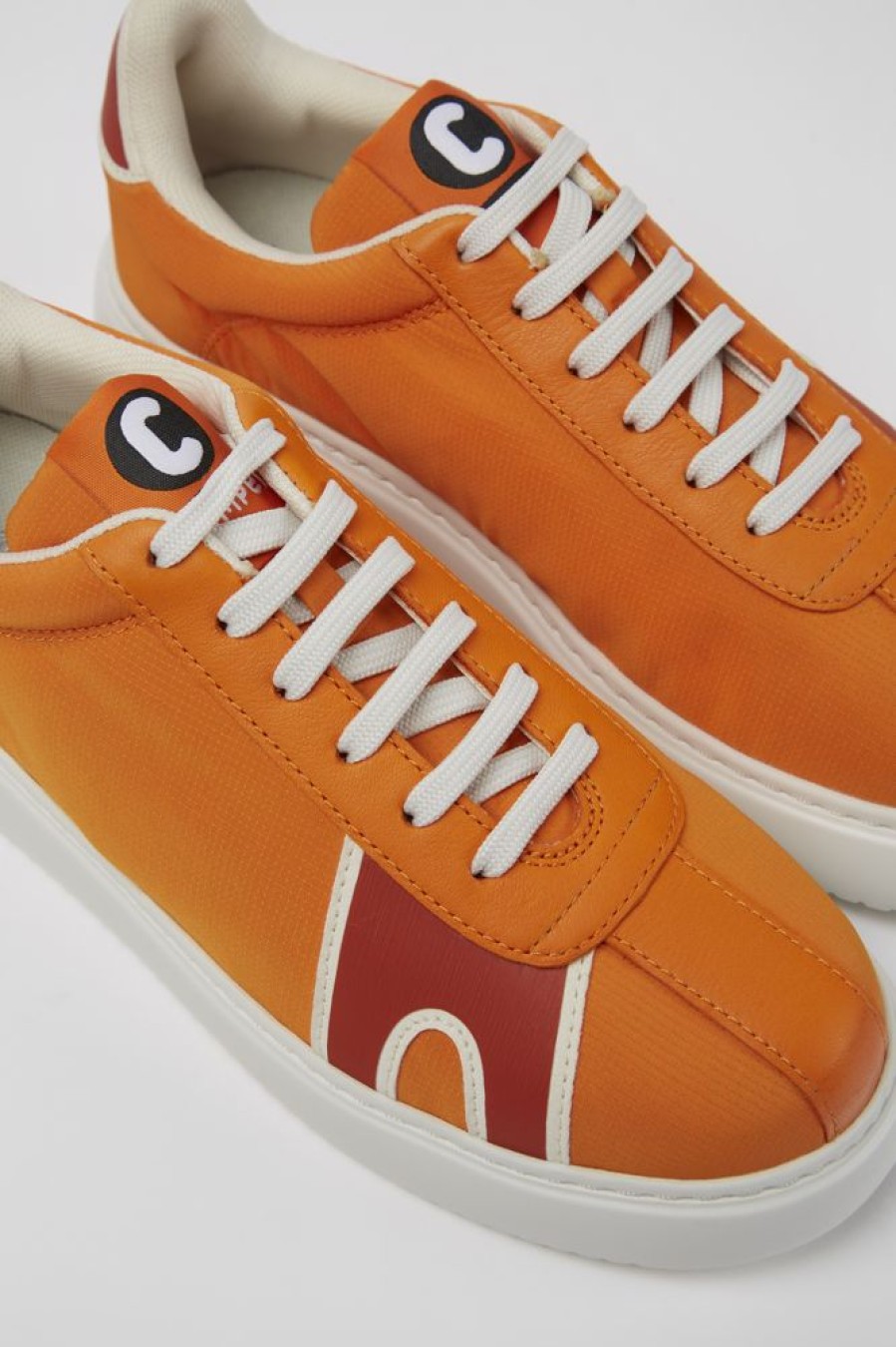 Kvinder CamperLab Sneakers | Orange Og Rode Sneakers Til Kvinder