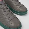 Maend CamperLab Casual Sko | Gra Laedersneakers Til Maend