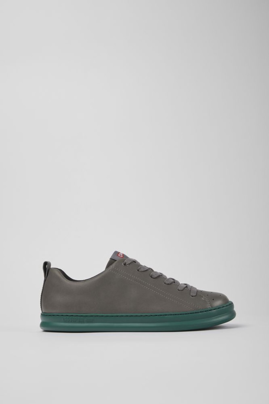 Maend CamperLab Casual Sko | Gra Laedersneakers Til Maend