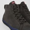 Maend CamperLab Casual Sko | Gra Nubuck Ankelstovler Til Maend