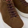 Maend CamperLab Casual Sko | Brune Nubuck Sneakers Til Maend