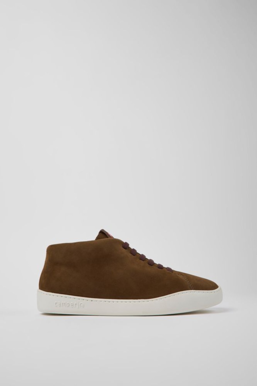 Maend CamperLab Casual Sko | Brune Nubuck Sneakers Til Maend