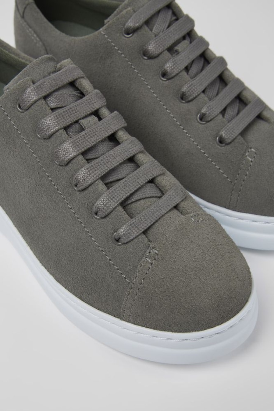 Kvinder CamperLab Sneakers | Gra Nubuck Sneakers Til Kvinder