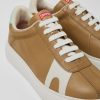 Maend CamperLab Sneakers | Brun Laeder Sneaker Til Maend