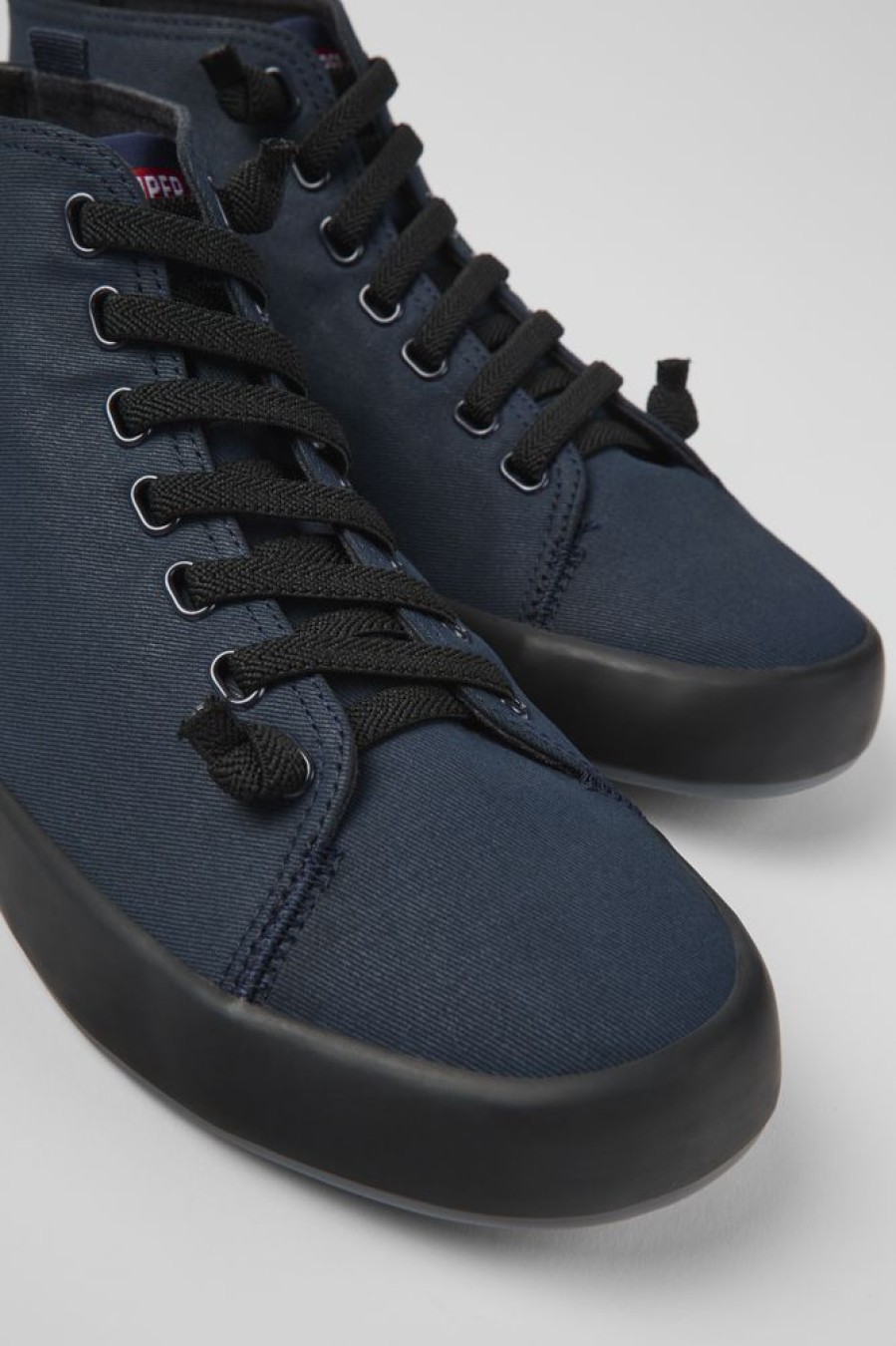 Maend CamperLab Sneakers | Marinebla Tekstilsneakers Til Maend