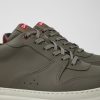 Maend CamperLab Sneakers | Brun-Gra Ankelstovle Til Maend