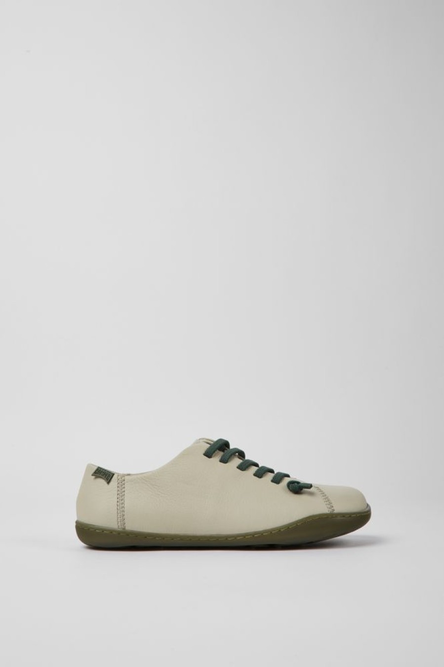 Kvinder CamperLab Casual Sko | Gray Leather Shoes For Women