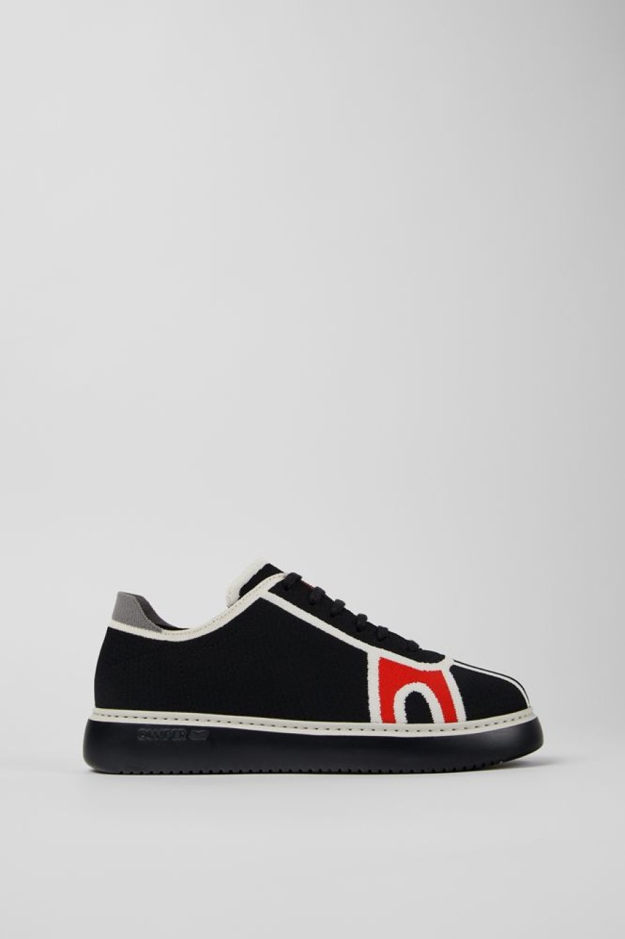 Maend CamperLab Sneakers | Sort Tekstil Sneaker Til Maend