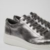 Kvinder CamperLab Sneakers | Gra Metallic Laeder Sneakers Til Kvinder