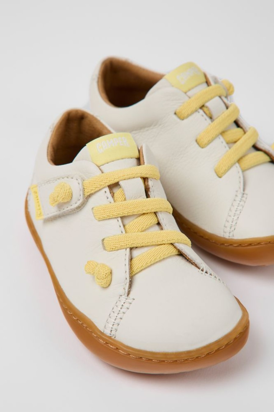 Born CamperLab Sneakers | Hvide Laedersko Til Born