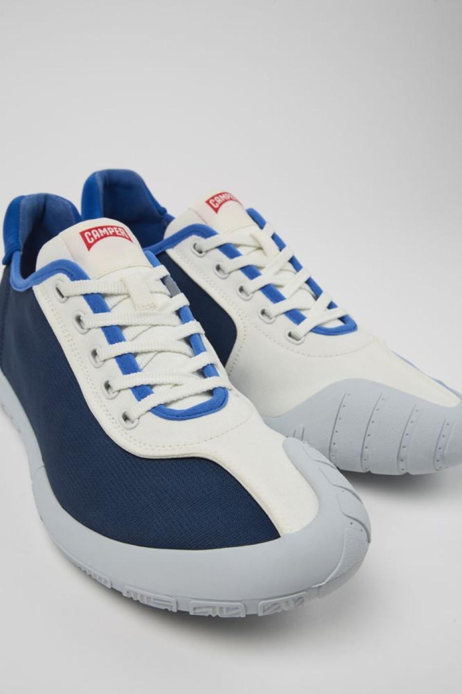 Maend CamperLab Sneakers | Flerfarvet Tekstil Sneaker Til Maend