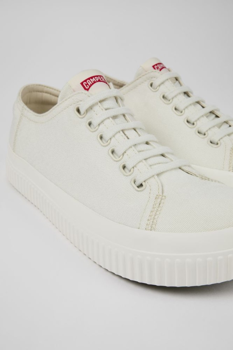 Maend CamperLab Sneakers | Hvid Tekstilkurv Til Maend