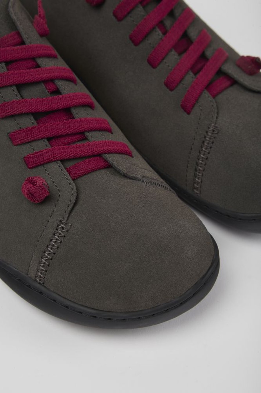 Maend CamperLab Casual Sko | Gra Nubuck Sko Til Maend