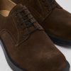 Maend CamperLab Formelle Sko | Brune Nubuck Sko Til Maend