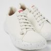 Maend CamperLab Sneakers | Hvide Tekstilsneakers Til Maend