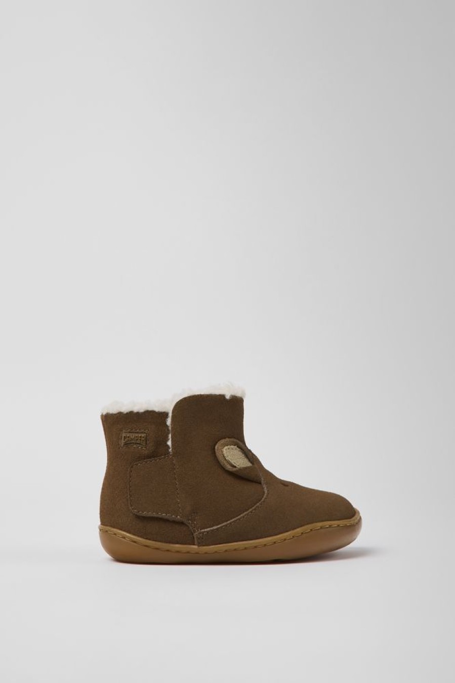 Born CamperLab Stovler | Brune Nubuck Stovler Til Born