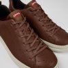 Maend CamperLab Sneakers | Brun Laeder Sneaker Til Maend