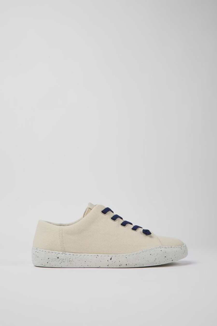 Maend CamperLab Casual Sko | Beige Tekstilsneakers Til Maend