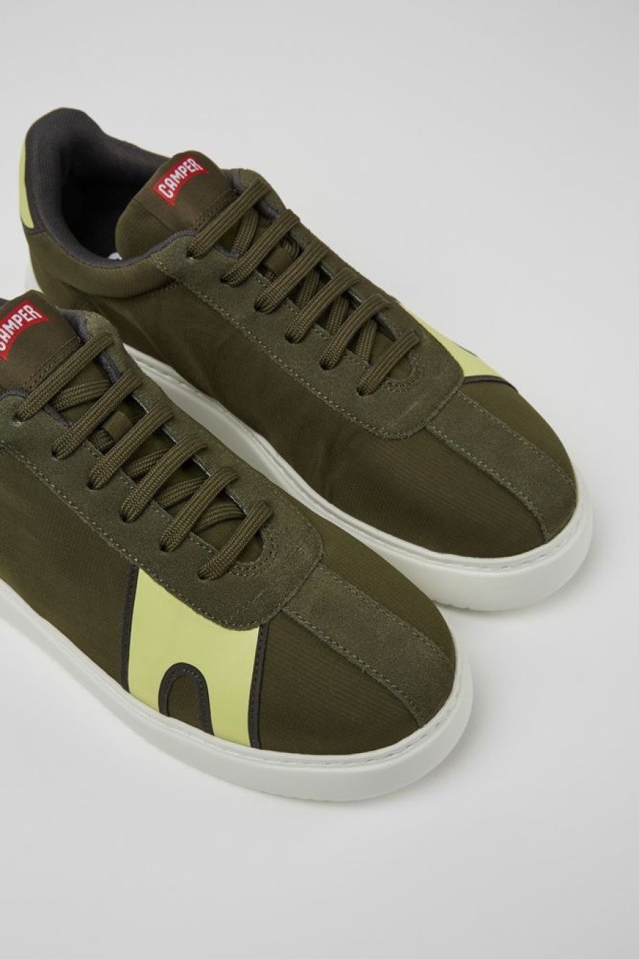 Maend CamperLab Sneakers | Gronne Og Gule Sneakers Til Maend