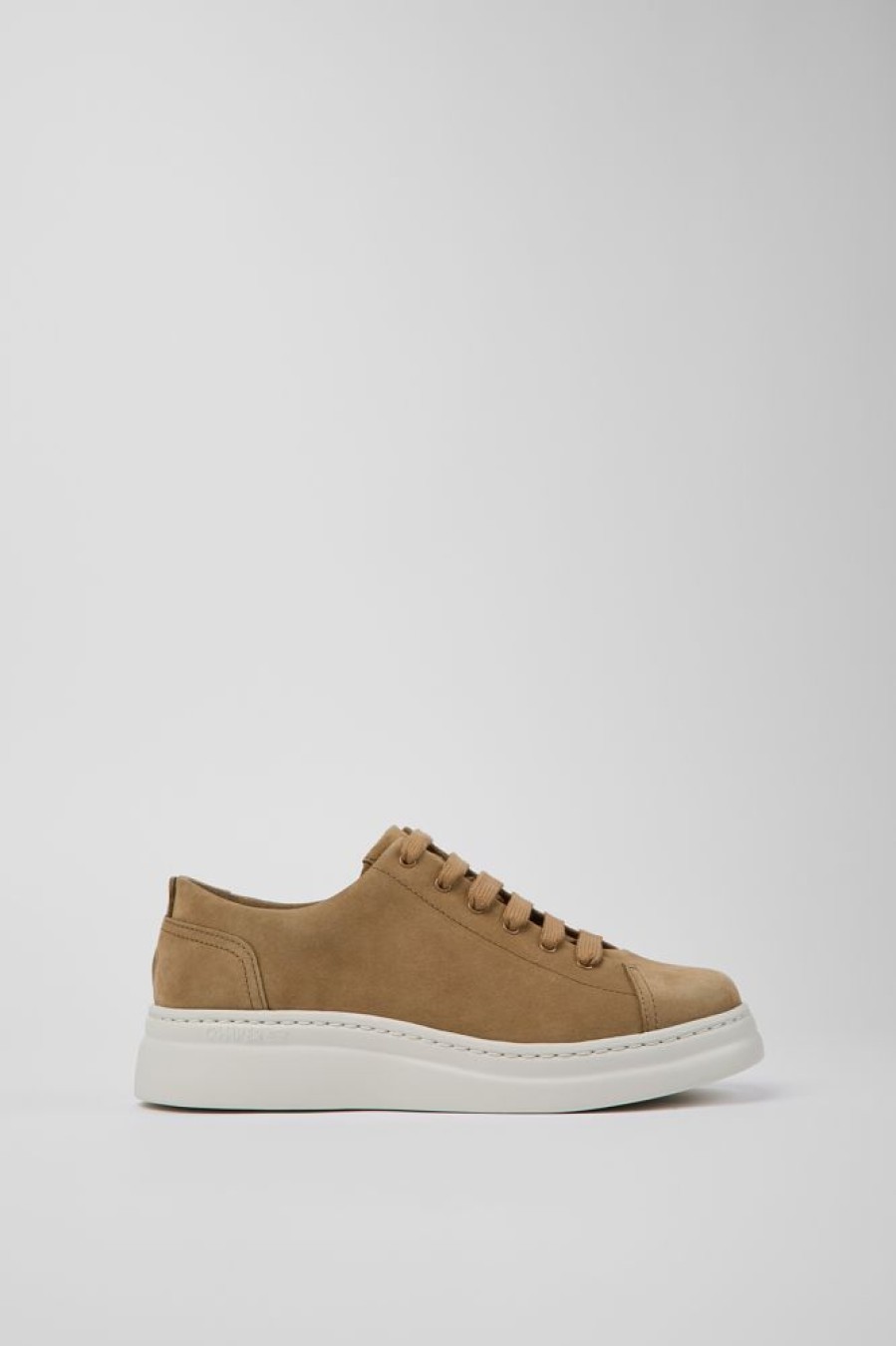 Kvinder CamperLab Sneakers | Brun Nubuck Sneaker Til Kvinder