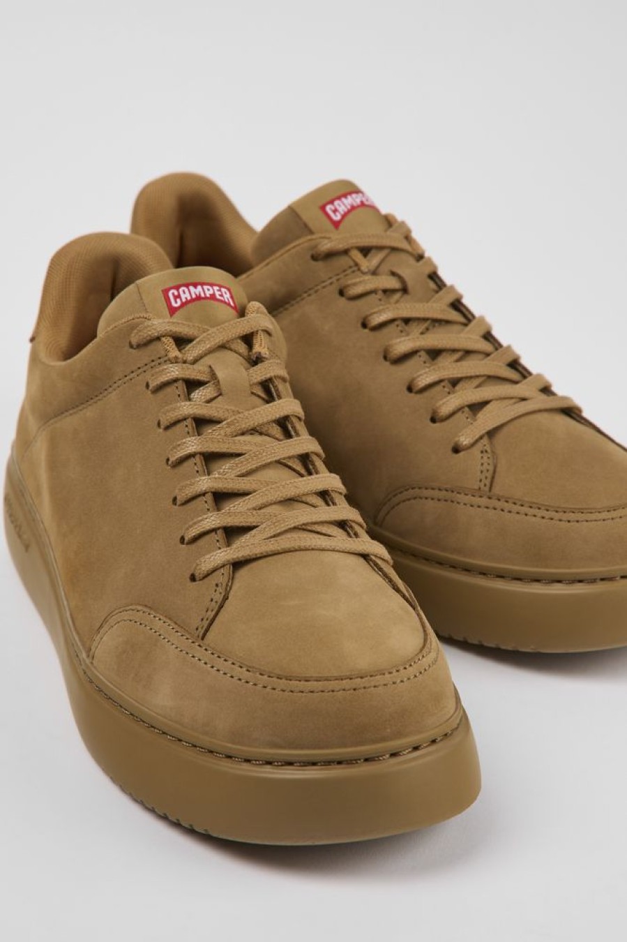 Maend CamperLab Sneakers | Brun Nubuck Sneaker Til Maend