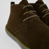 Maend CamperLab Formelle Sko | Gron Nubuck Desert Boot Til Maend