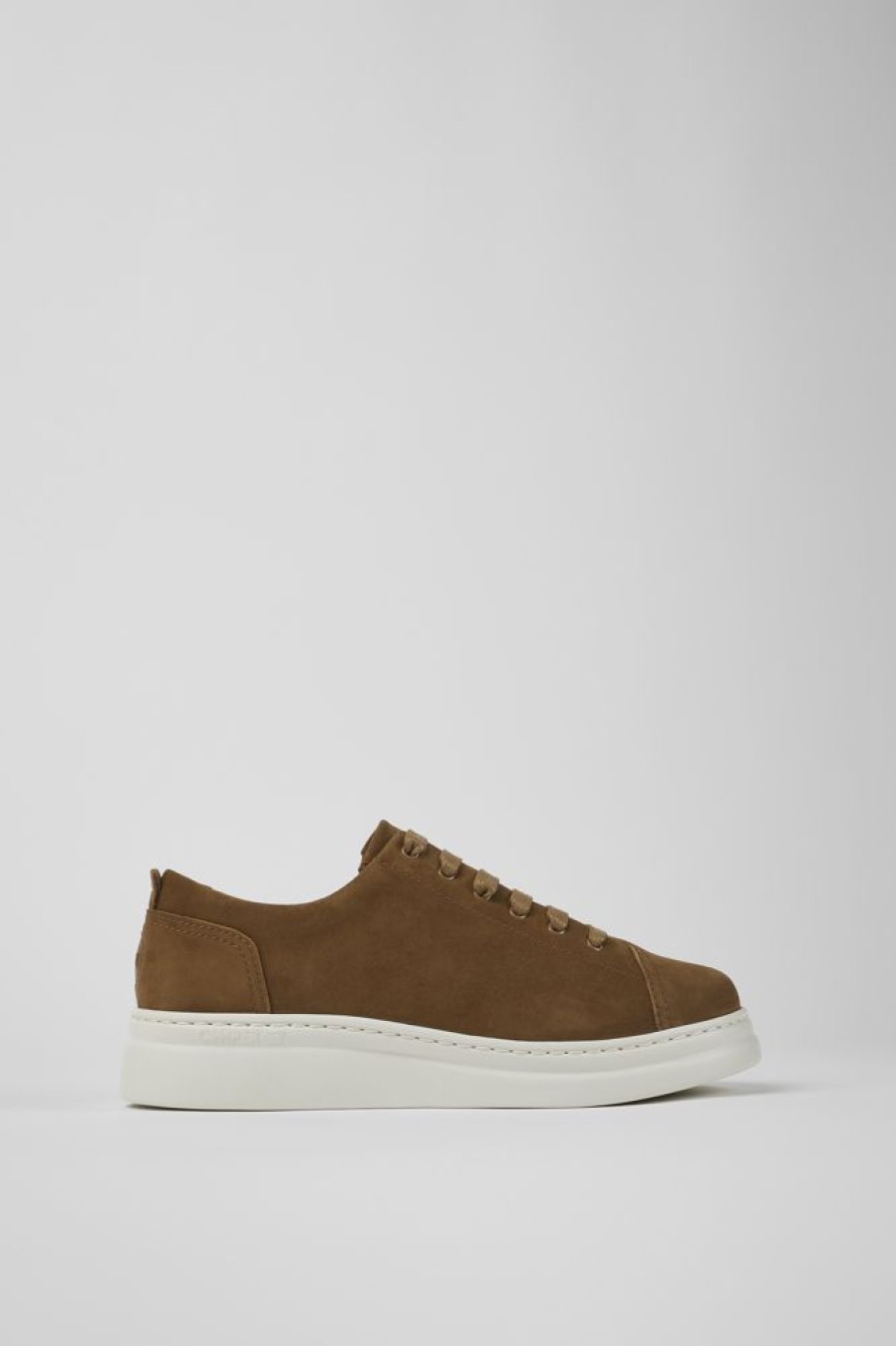 Kvinder CamperLab Sneakers | Brune Nubuck Sneakers Til Kvinder