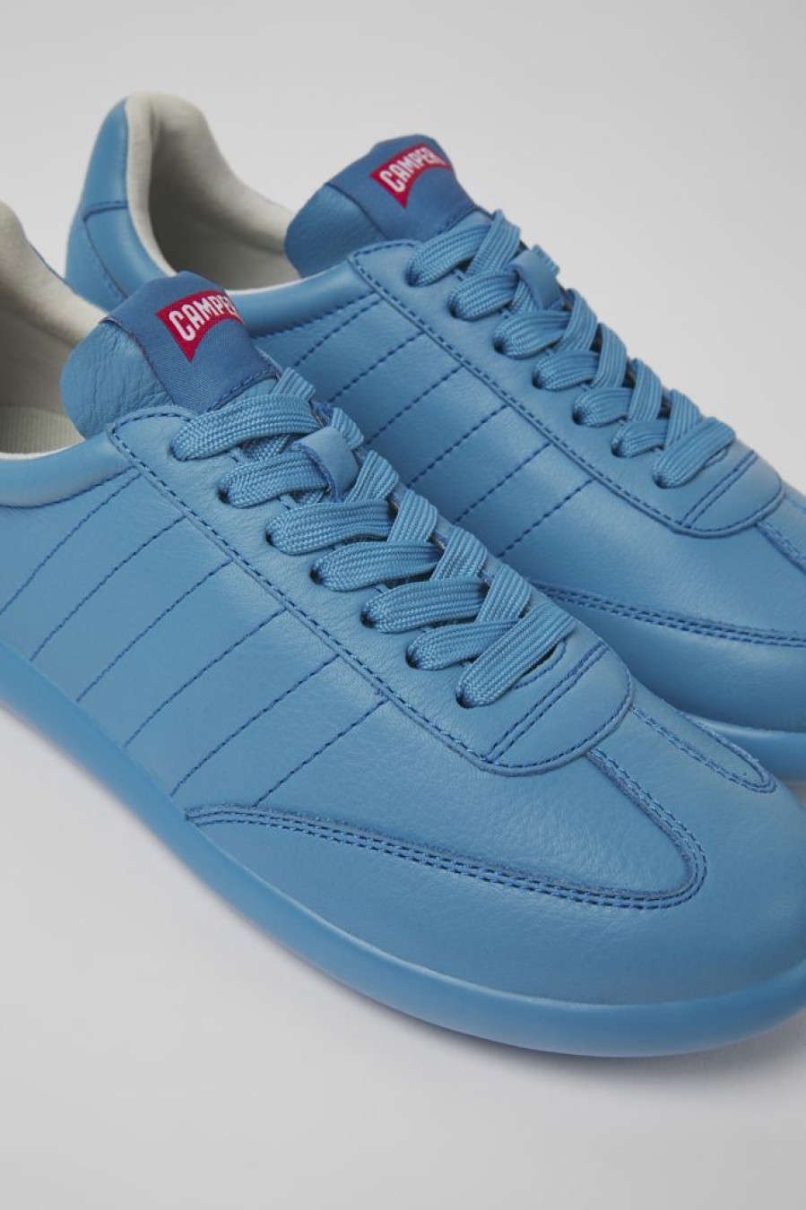 Kvinder CamperLab Sneakers | Bla Laeder Sneakers Til Kvinder