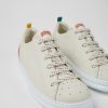 Maend CamperLab Sneakers | Hvide Laedersneakers Til Maend