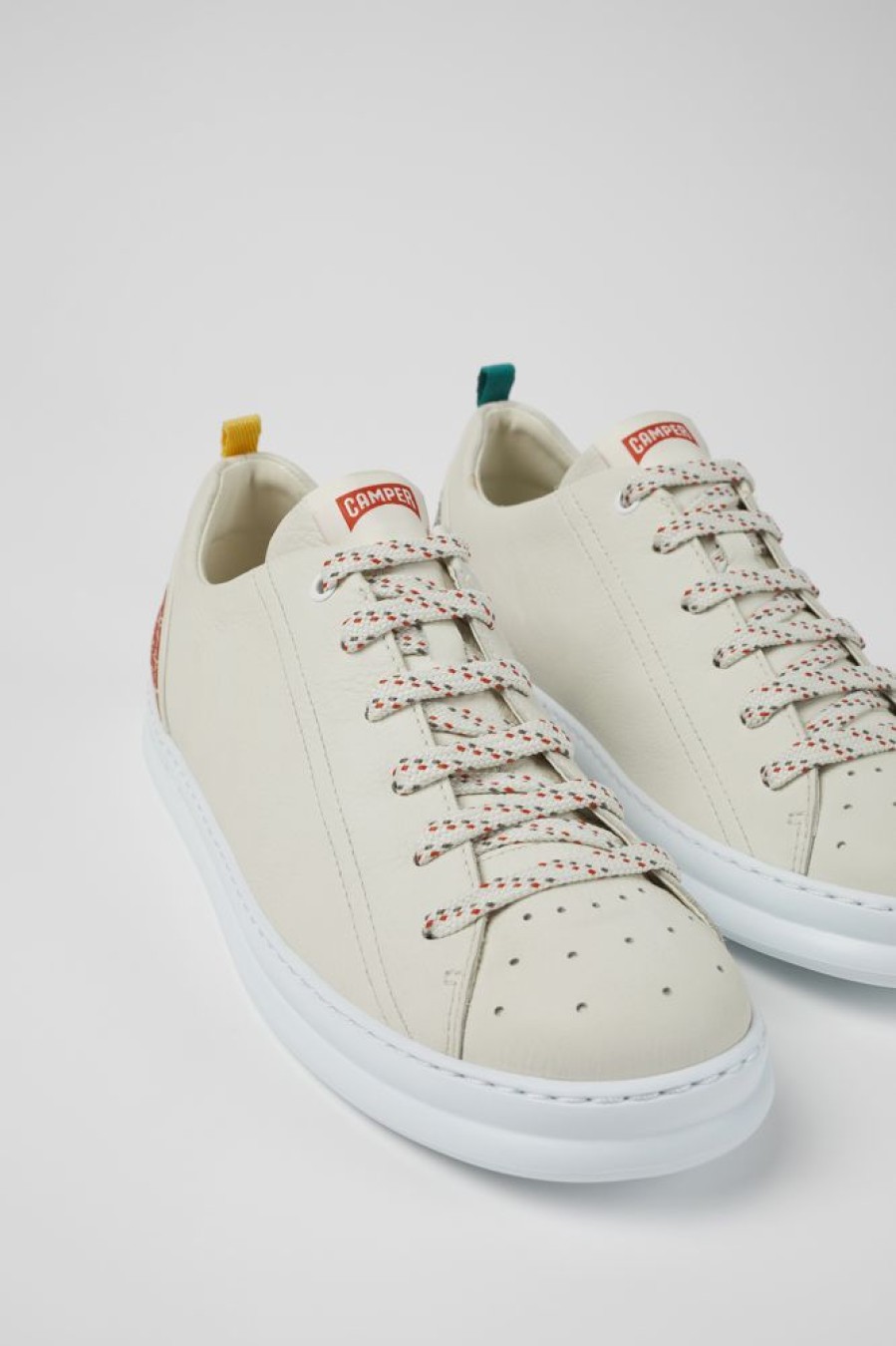 Maend CamperLab Sneakers | Hvide Laedersneakers Til Maend