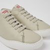 Kvinder CamperLab Sneakers | Gra Laeder Sneakers Til Kvinder