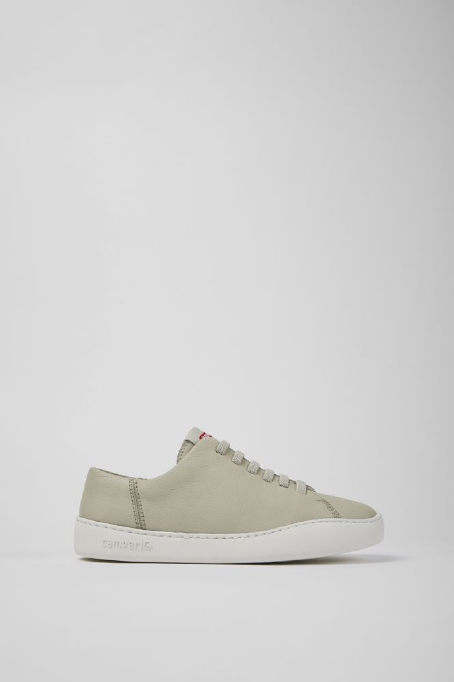 Kvinder CamperLab Sneakers | Gra Laeder Sneakers Til Kvinder