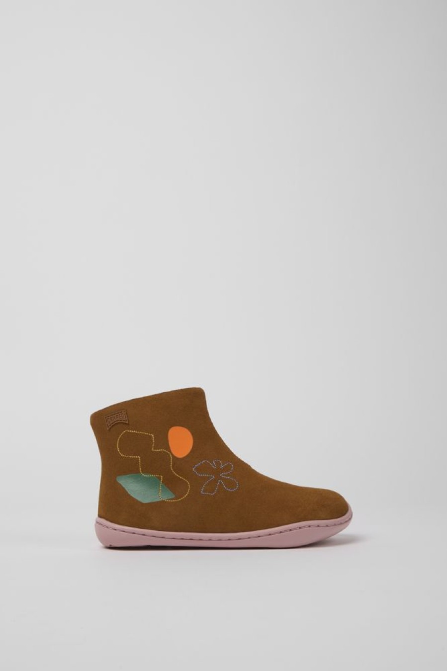 Born CamperLab Stovler | Flerfarvede Nubuck Stovler