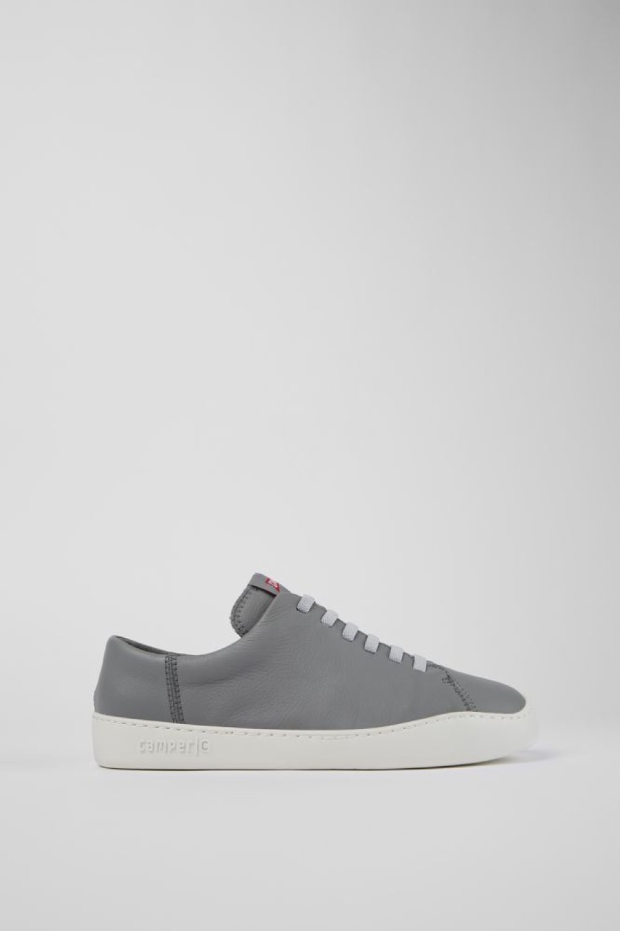 Maend CamperLab Casual Sko | Gra Laeder Sneaker Til Maend