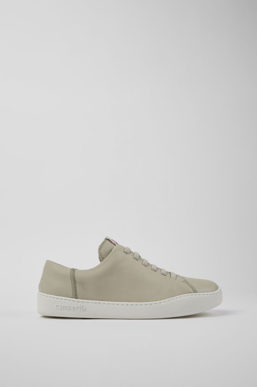 Maend CamperLab Casual Sko | Gra Laedersneakers Til Maend