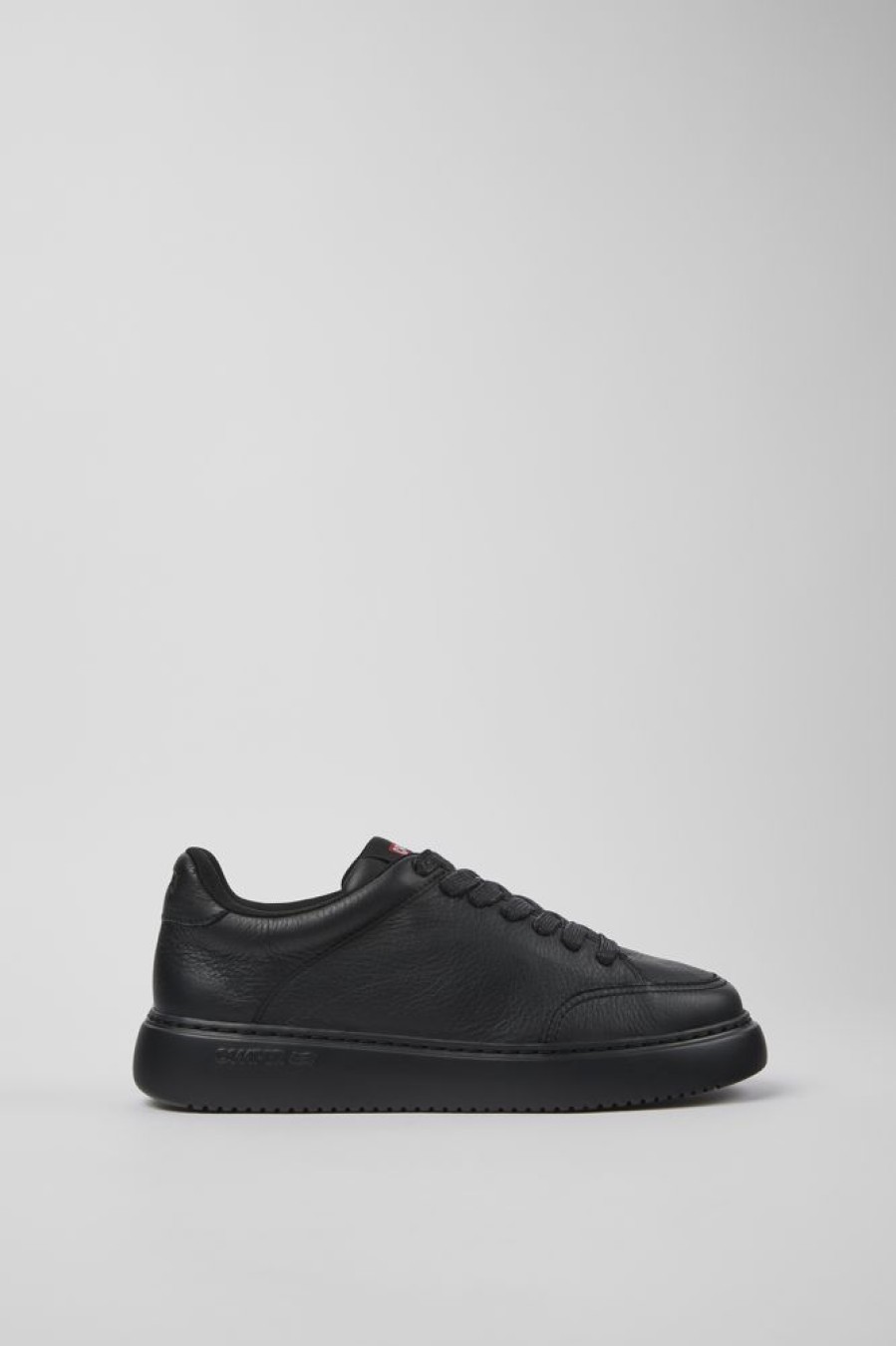 Kvinder CamperLab Sneakers | Sorte Laeder Sneakers Til Kvinder