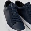 Maend CamperLab Sneakers | Bla Laeder Og Nubuck Sneakers Til Maend