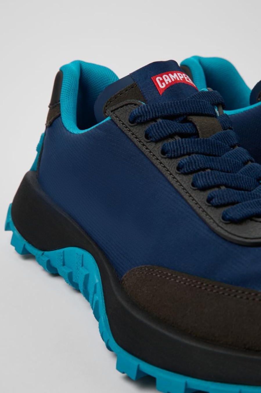 Kvinder CamperLab Sneakers | Bla Genbrugte Pet Og Nubuck Sneakers Til Kvinder